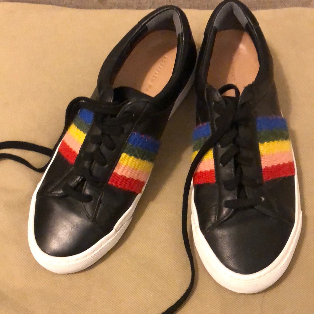 Loeffler Randall PRIDE rainbow sneakers 7.5